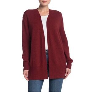 Madewell Walker Wool Alpaca Open Cardigan Sweater